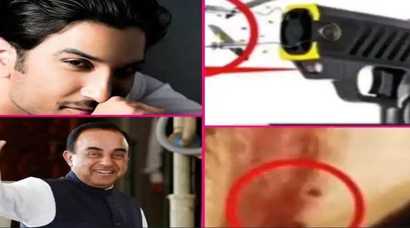 sushant stun gun subramnian swamy