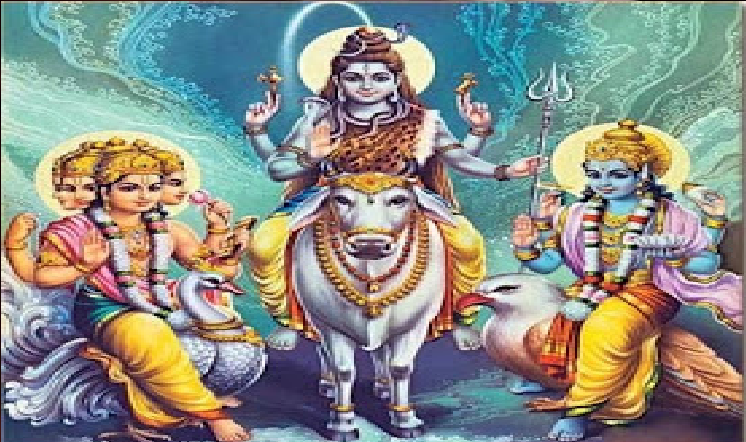 Hindu-Trimurthi the nationalist