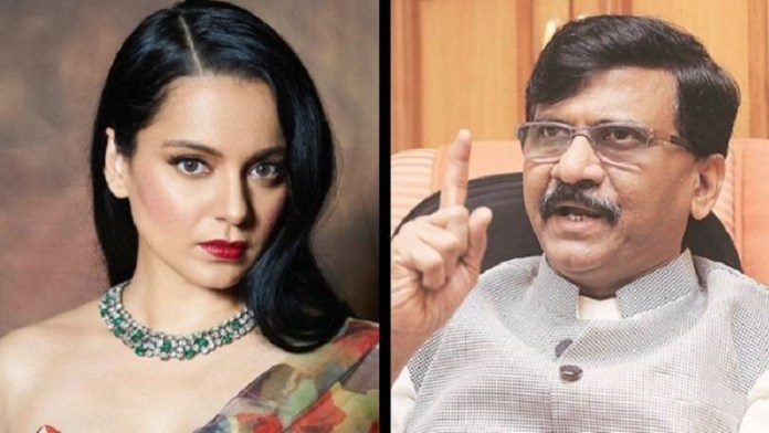 sanjay raut abuse kangana
